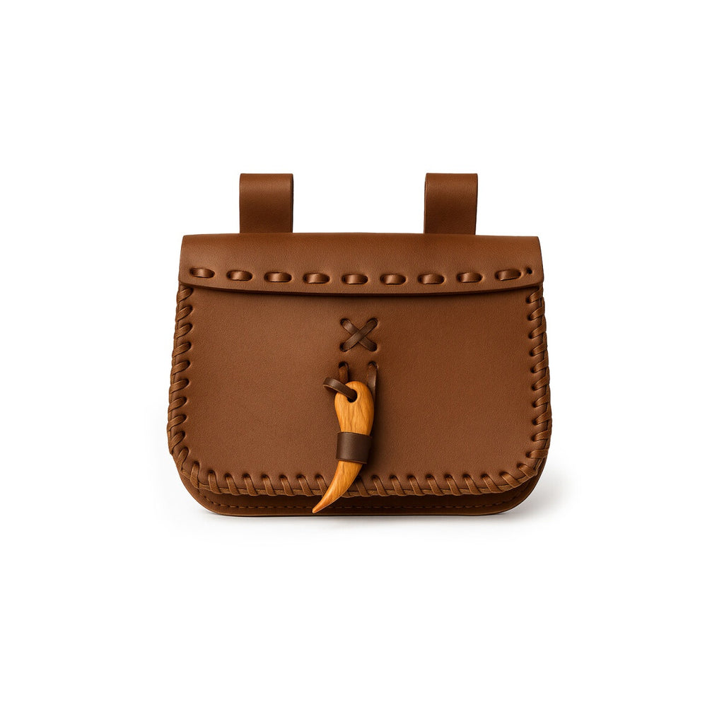 Produktbild Mittelalter Leder Gürteltasche Volmar