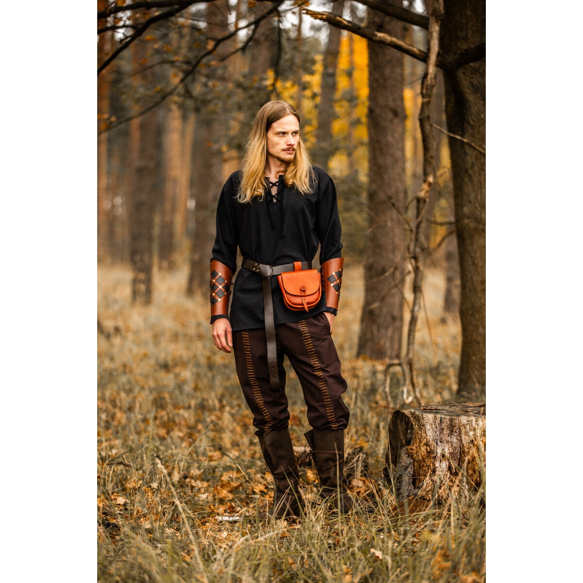 Produktbild Mittelalter Leder Tasche Tilo