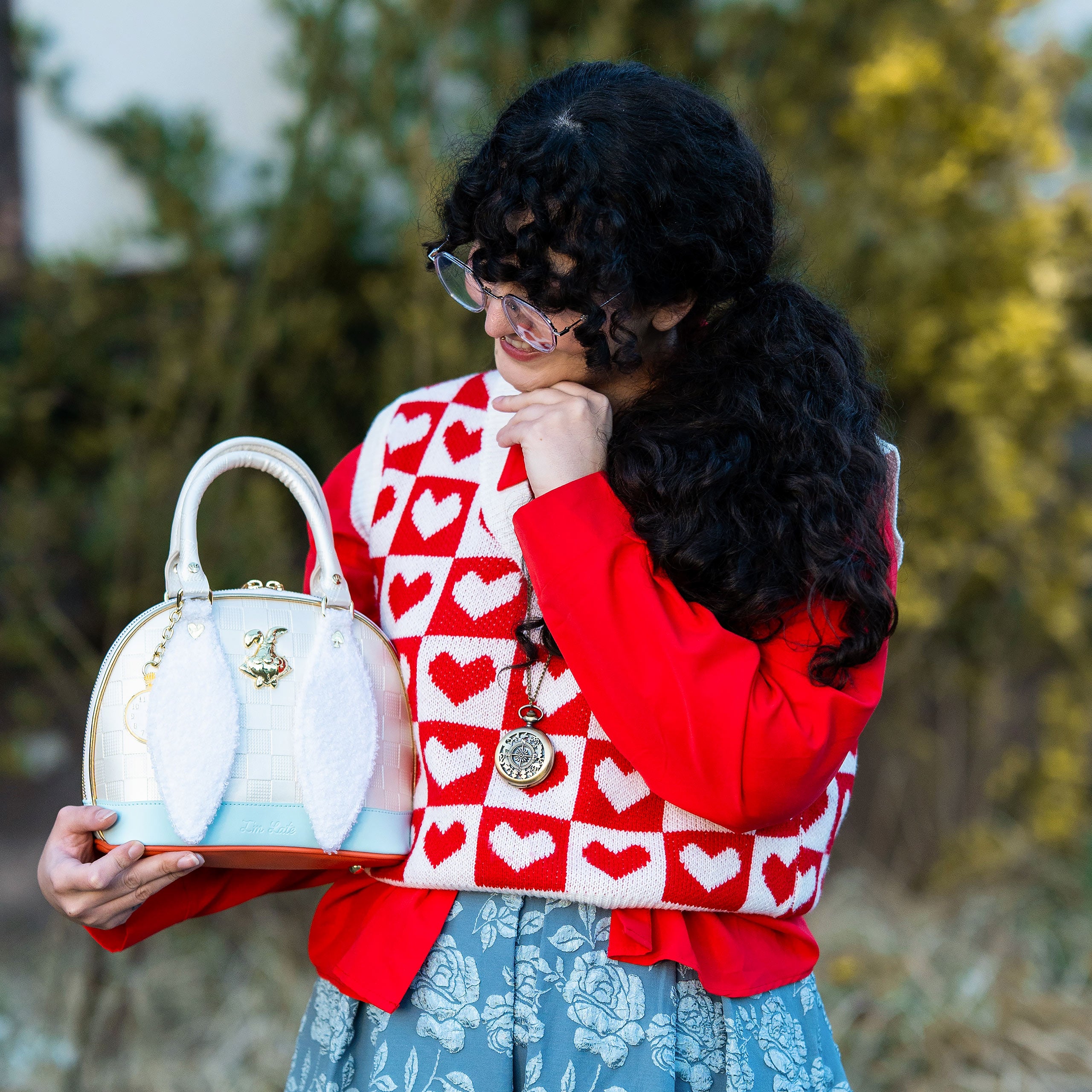 Product image Alice in Wonderland - White Rabbit Handbag
