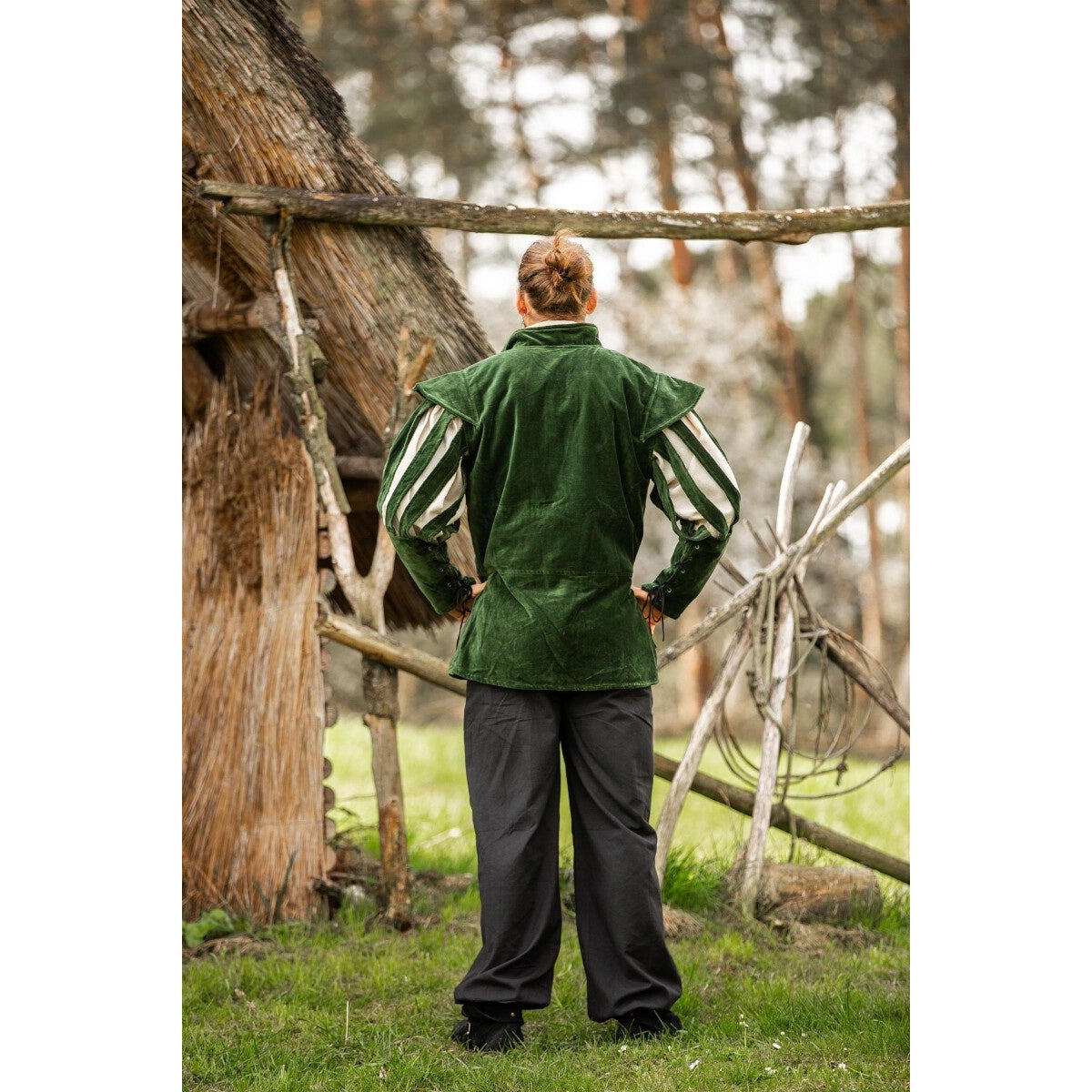 Product image Medieval Landsknecht Jacket Brandolf with Slashed Sleeves
