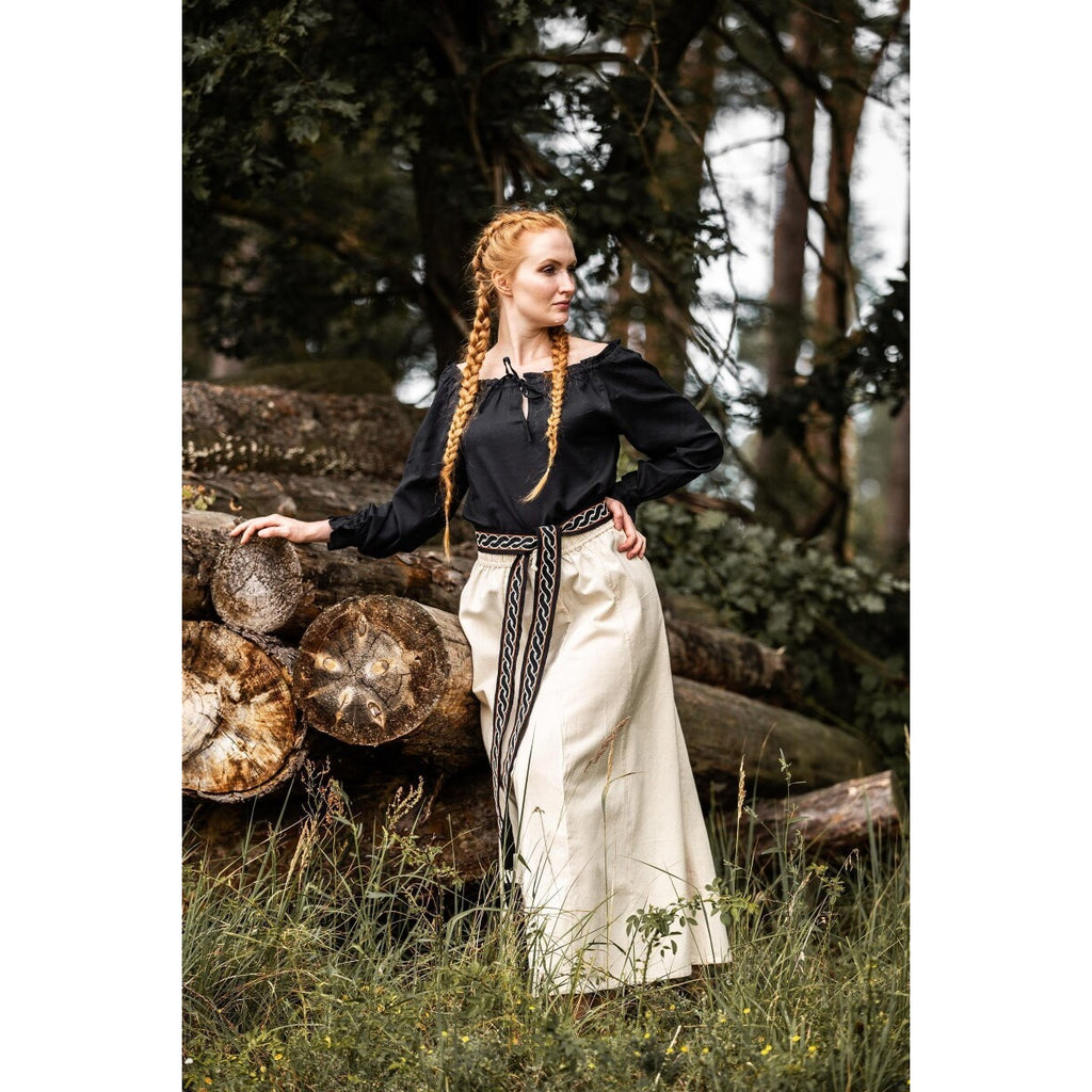 Produktbild Mittelalter Bluse Edith schwarz
