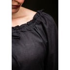 Produktbild Mittelalter Bluse Edith schwarz
