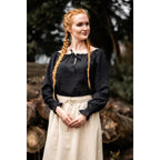 Produktbild Mittelalter Bluse Edith schwarz