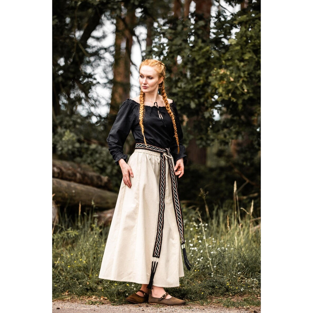 Produktbild Mittelalter Bluse Edith schwarz