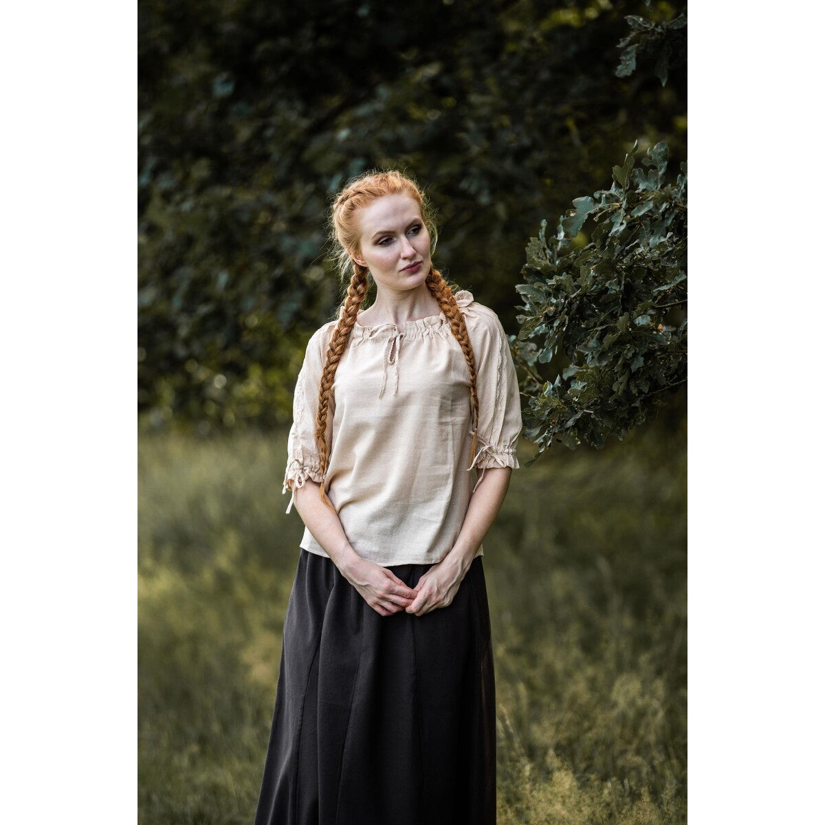 Produktbild Mittelalter Kurzarmbluse Sandra