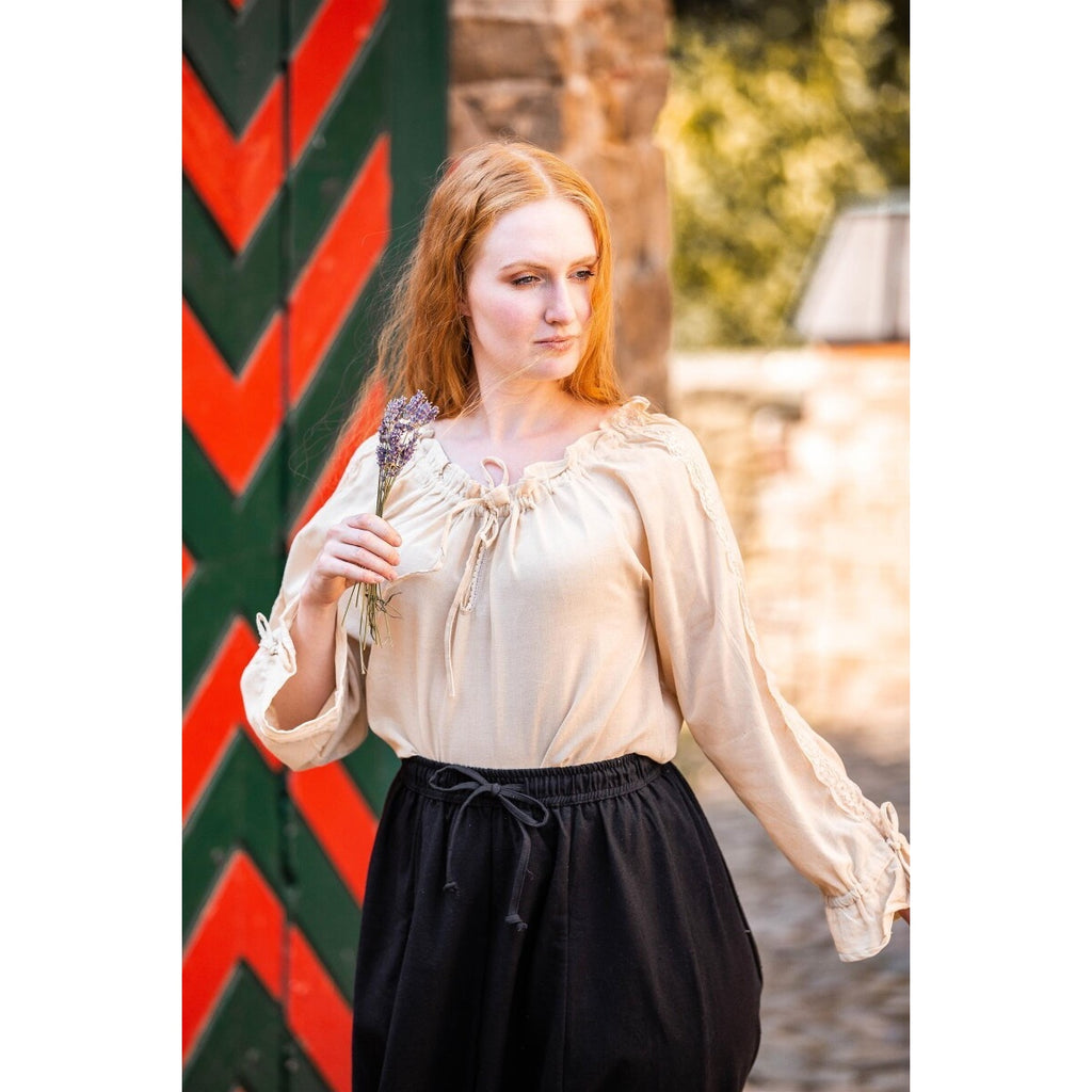 Produktbild Mittelalter Bluse mit Spitze Bettina