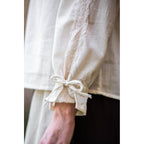 Produktbild Mittelalter Bluse mit Spitze Bettina beige