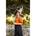 Produktbild Mittelalter Bluse Kurzarm Vera braun