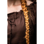 Produktbild Mittelalter Bluse Kurzarm Vera dunkelbraun
