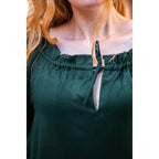 Produktbild Mittelalter Bluse Kurzarm Vera grün