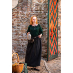 Produktbild Mittelalter Bluse Kurzarm Vera grün