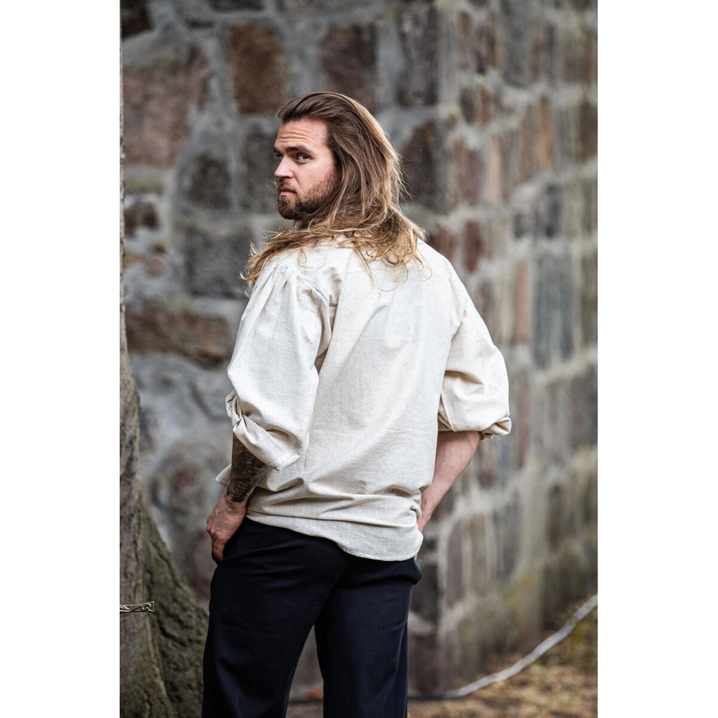 Produktbild Mittelalter Schnürhemd Dagwin beige