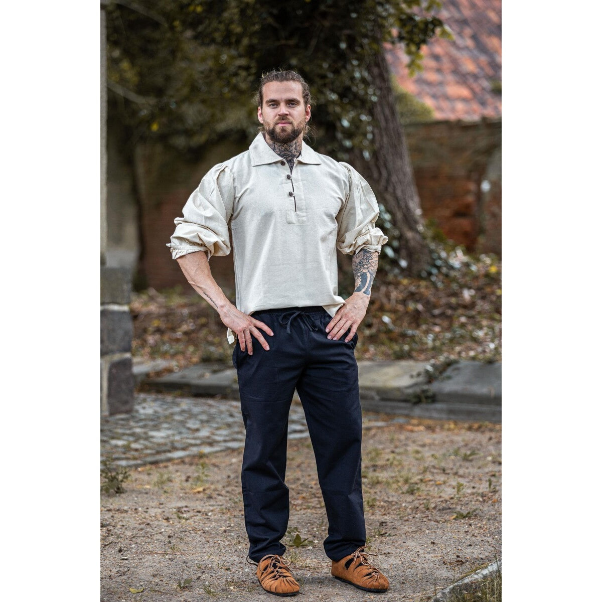 Produktbild Mittelalter Hemd Ferdinand beige
