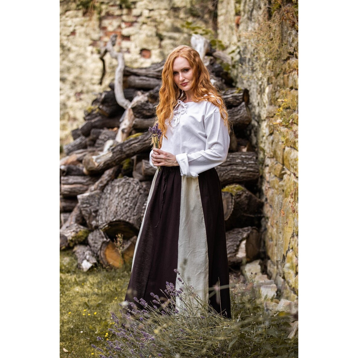 Produktbild Mittelalter Bluse Tilda weiß