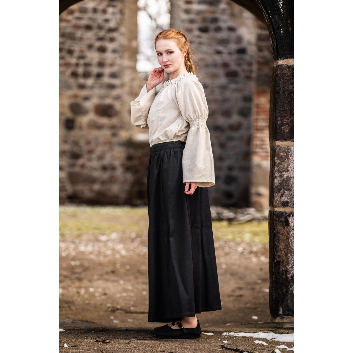 Produktbild Mittelalter Bluse Coletta beige
