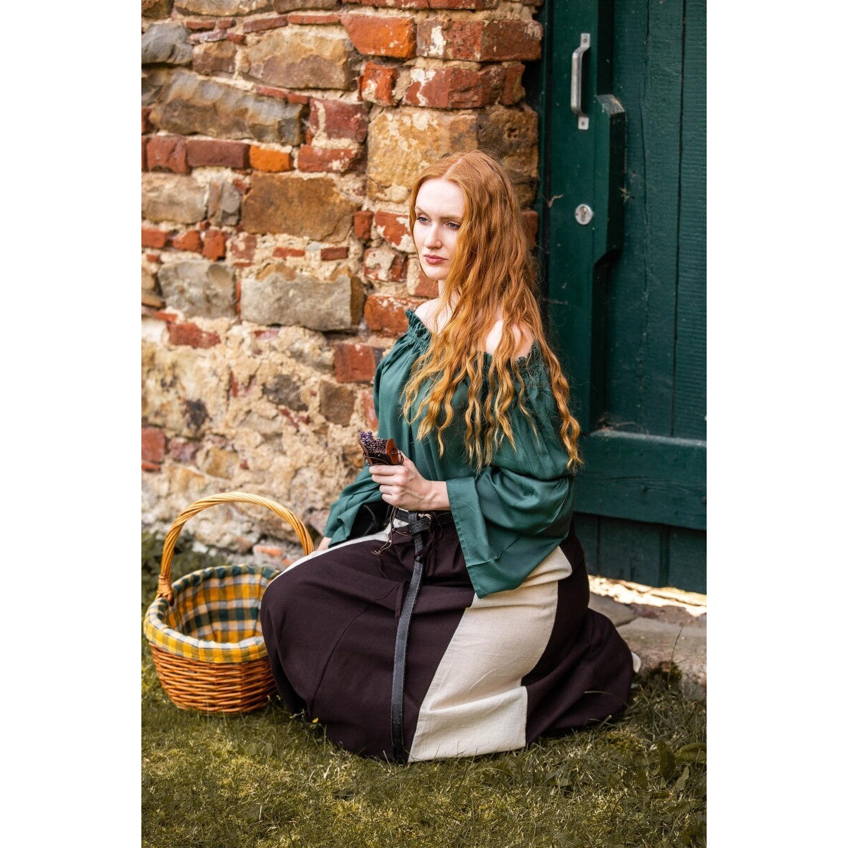 Produktbild Mittelalter Bluse Emma grün