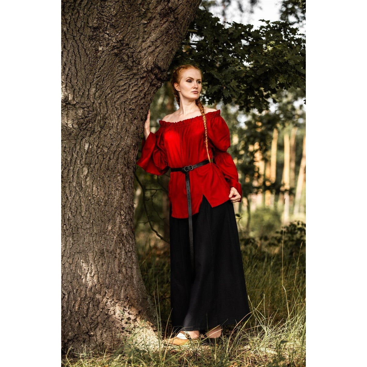 Produktbild Mittelalter Bluse Emma rot