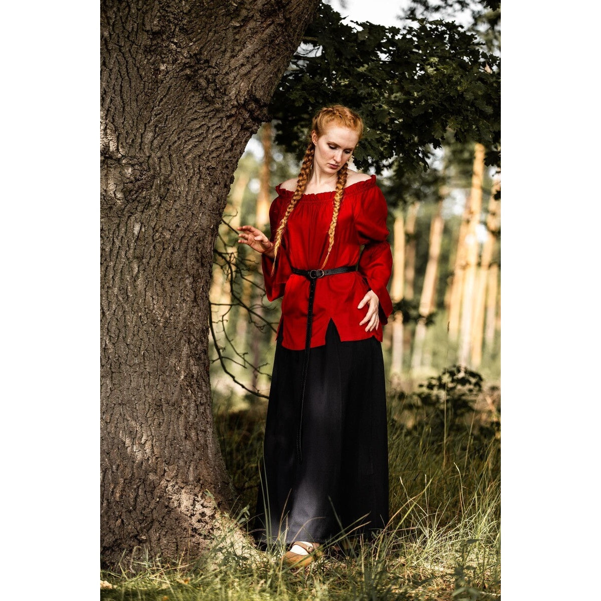 Produktbild Mittelalter Bluse Emma rot
