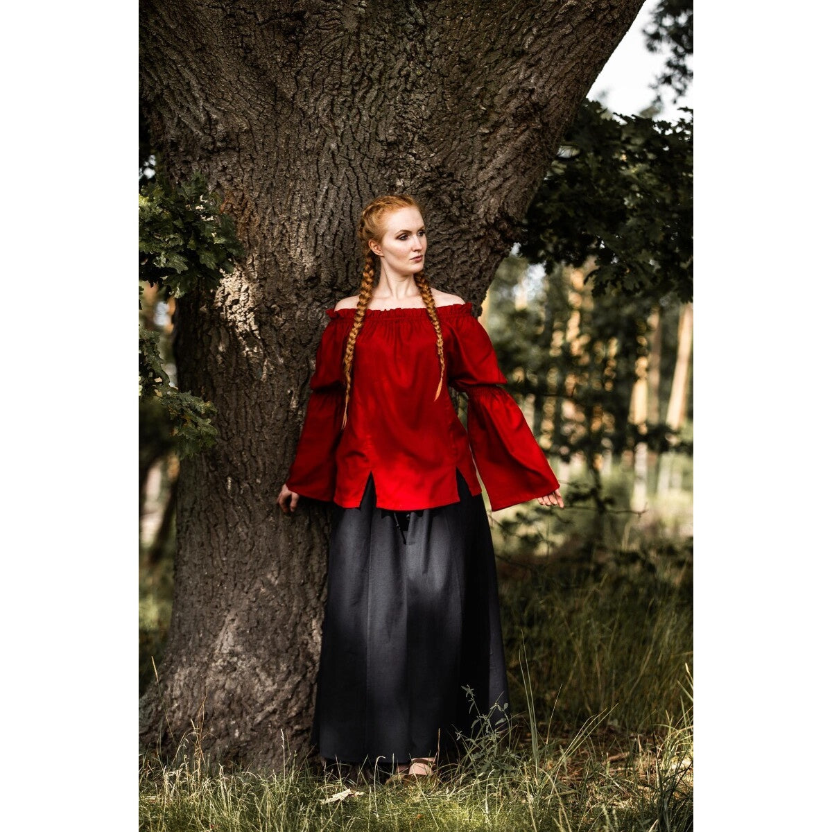 Produktbild Mittelalter Bluse Emma rot