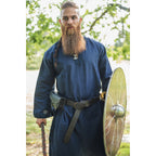 Produktbild Mittelalter Tunika mit Bordüre Halvor blau