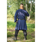 Produktbild Mittelalter Tunika mit Bordüre Halvor blau