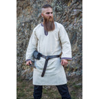 Produktbild Mittelalter Tunika mit Bordüre Halvor beige