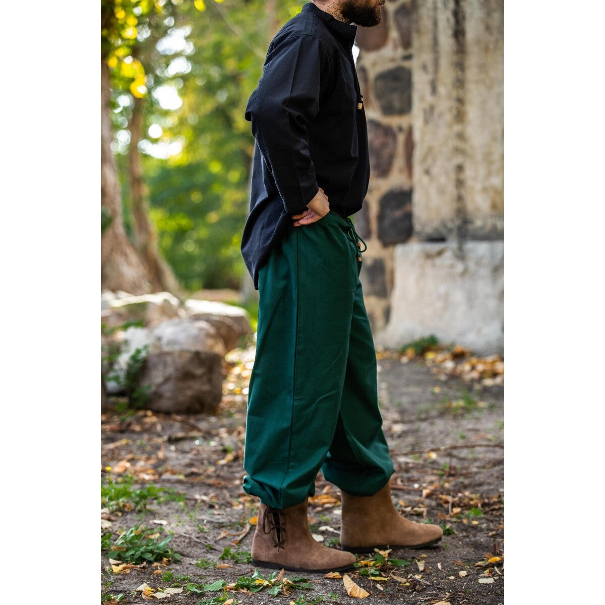 Produktbild Mittelalter Bundhose Gerold grün