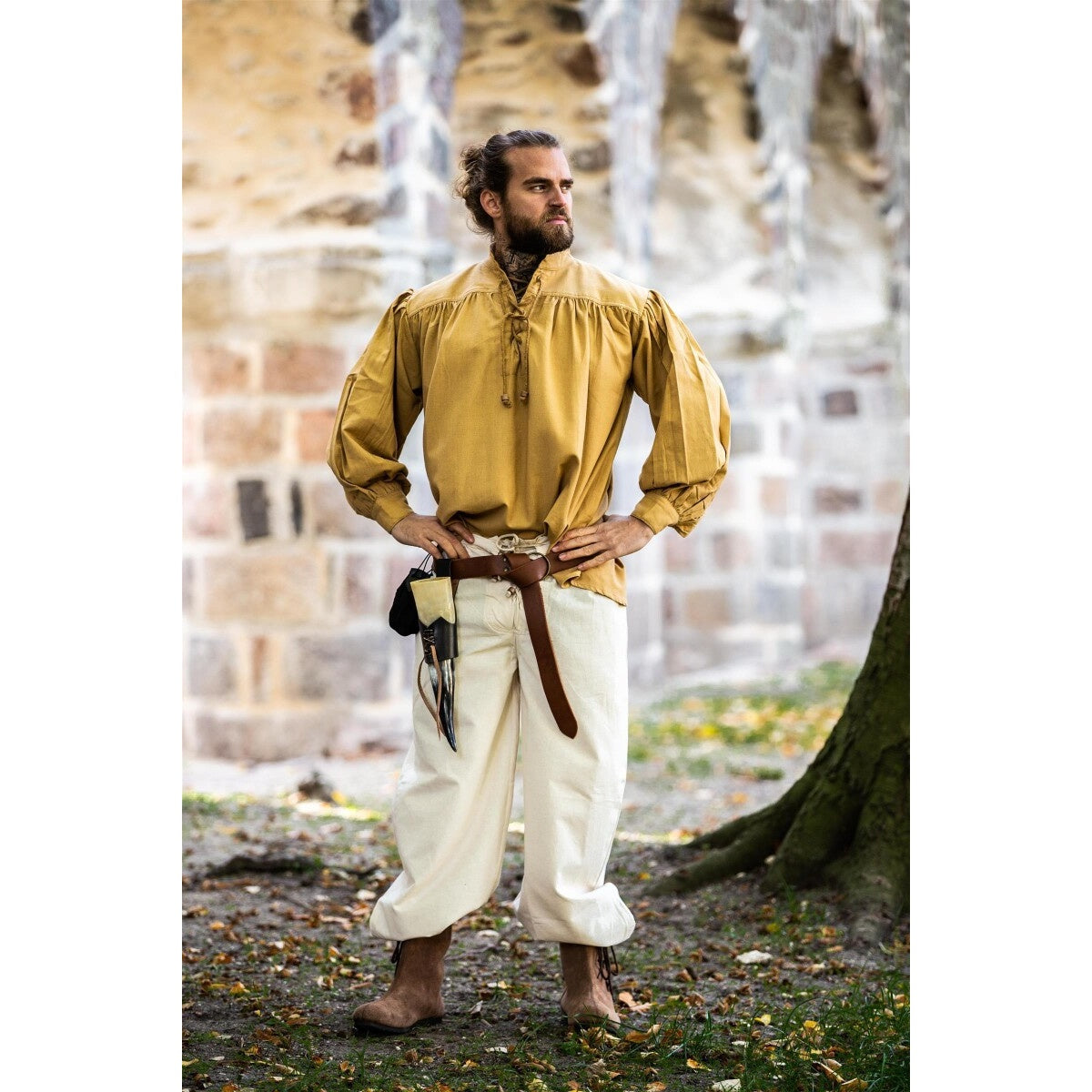Produktbild Mittelalter Bundhose Gerold beige