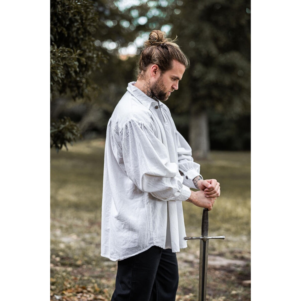 Produktbild Mittelalter Hemd James weiß