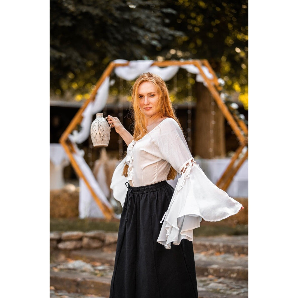 Produktbild Mittelalter Bluse Carmen weiß