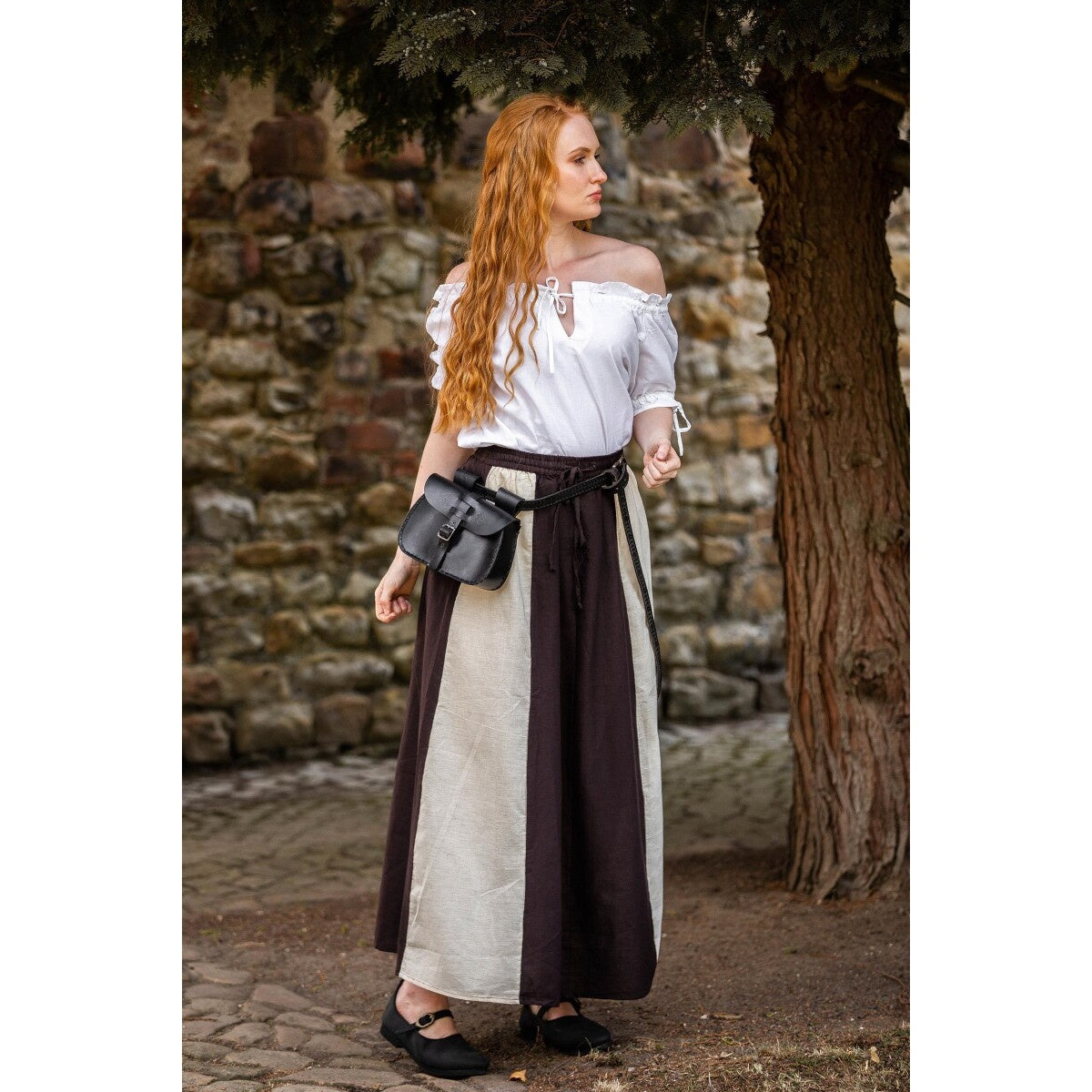 Product image Medieval Short-Sleeve Blouse Otilia White