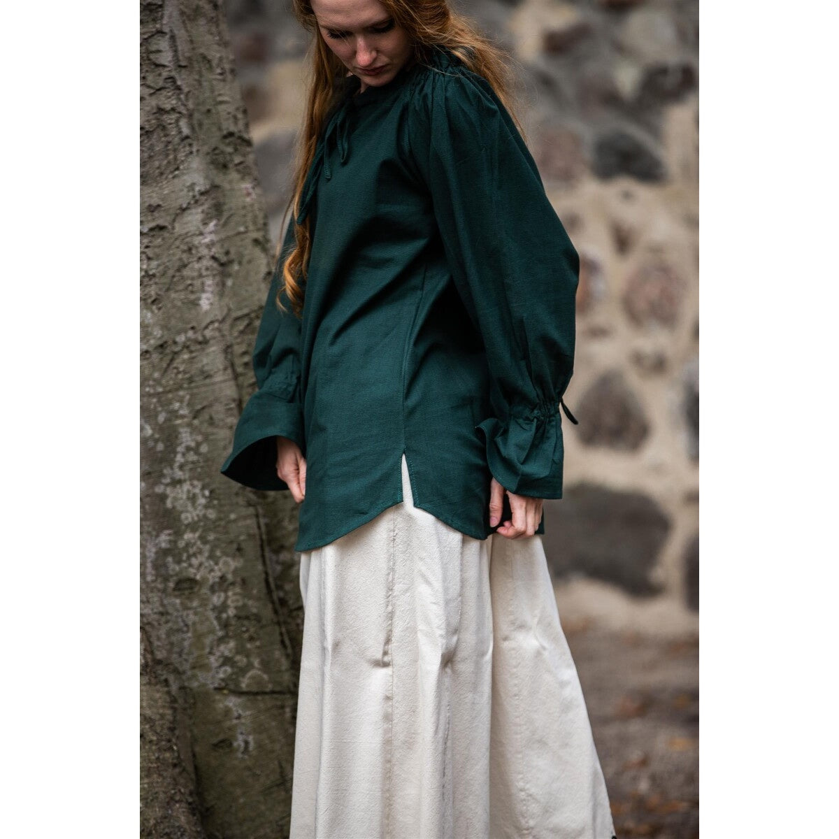 Produktbild Mittelalter Bluse Morgan grün