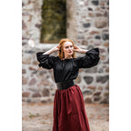 Produktbild Mittelalter Bluse Morgan schwarz