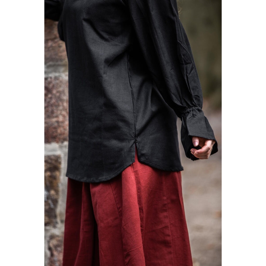 Produktbild Mittelalter Bluse Morgan schwarz