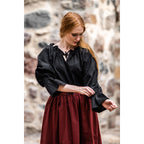 Produktbild Mittelalter Bluse Morgan schwarz