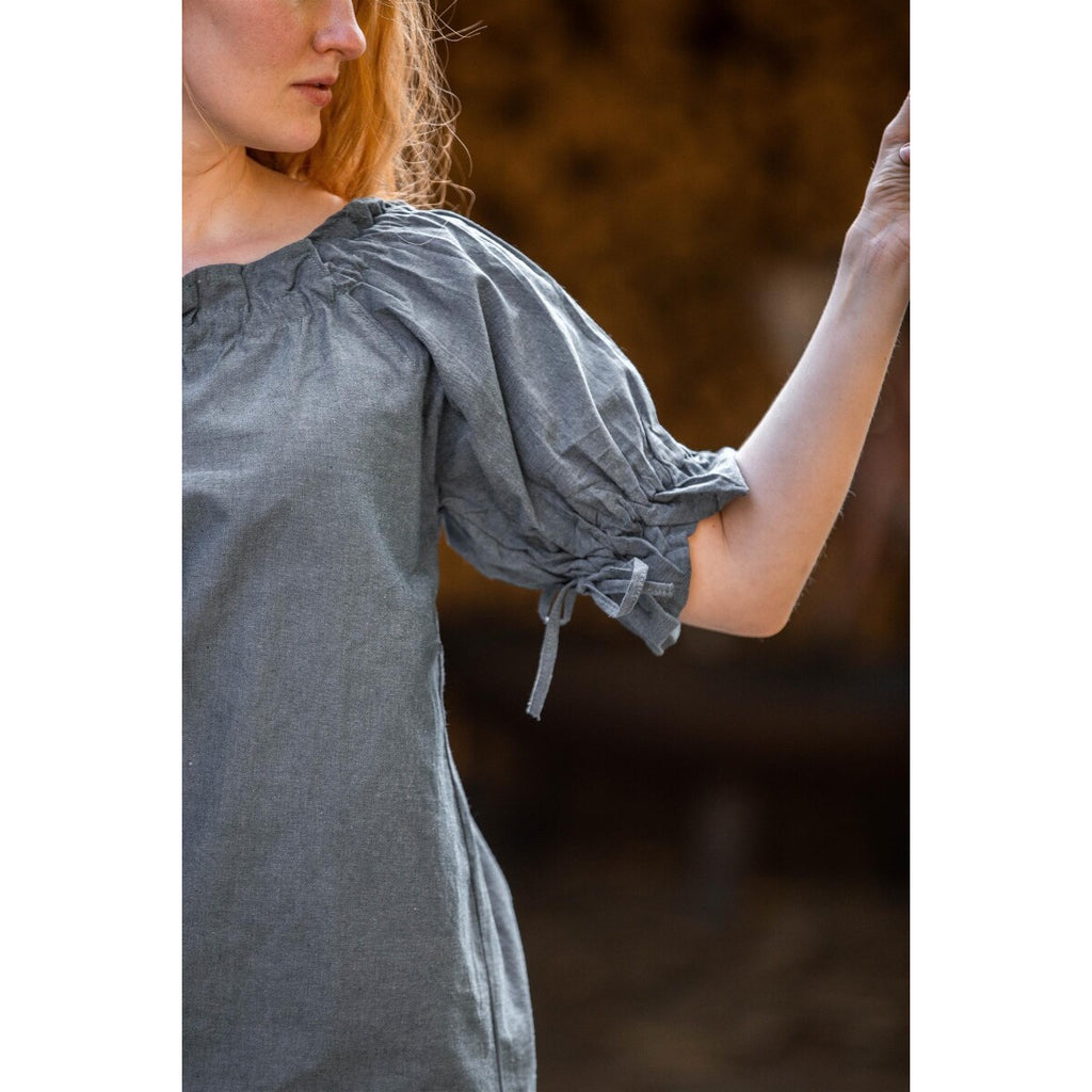 Produktbild Mittelalter Kurzarmbluse Verena blau