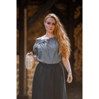 Produktbild Mittelalter Kurzarmbluse Verena blau