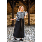 Produktbild Mittelalter Kurzarmbluse Verena blau