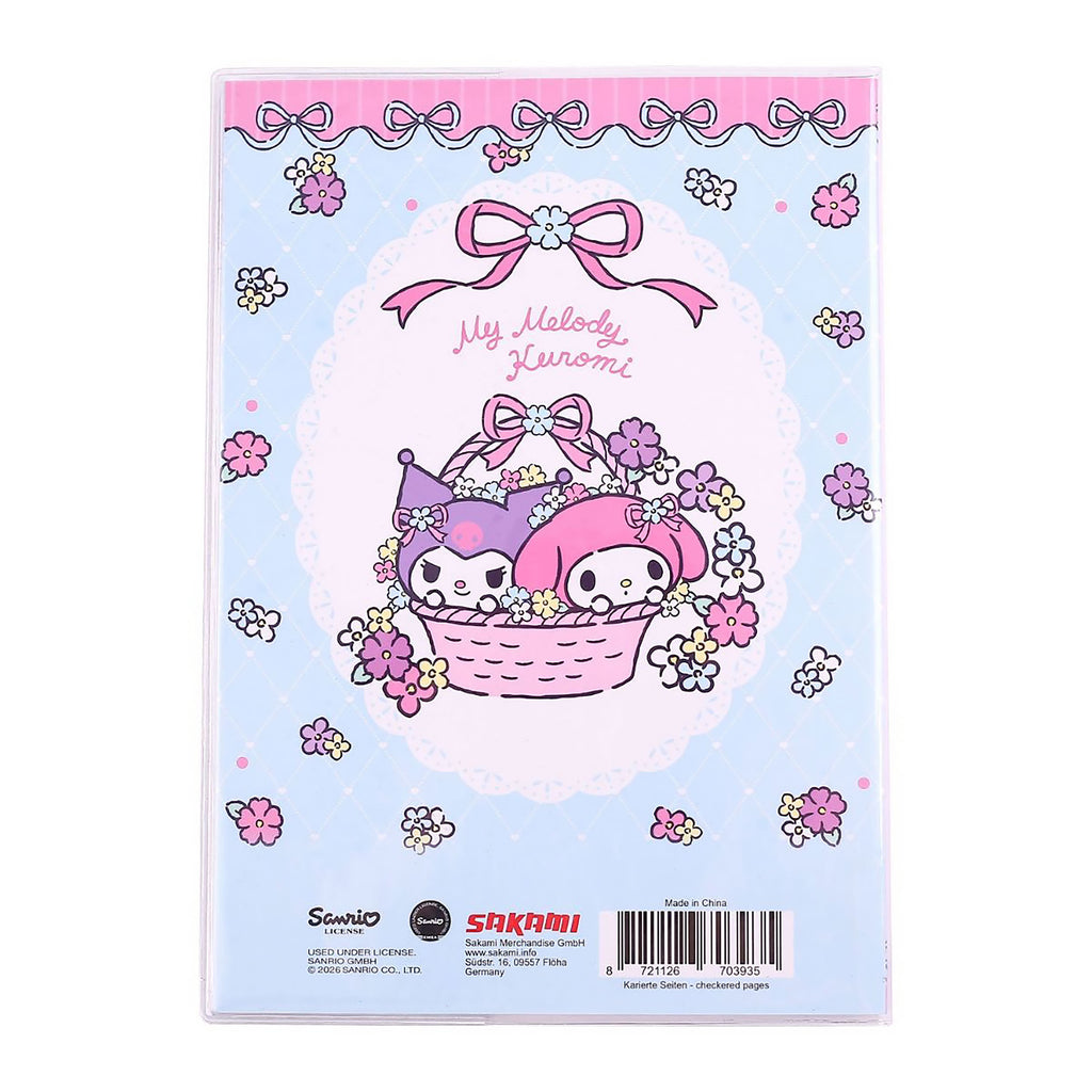 Produktbild Hello Kitty - Kuromi & My Melody Notizbuch