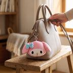 Produktbild Hello Kitty - My Melody Plüsch Schlüsselanhänger