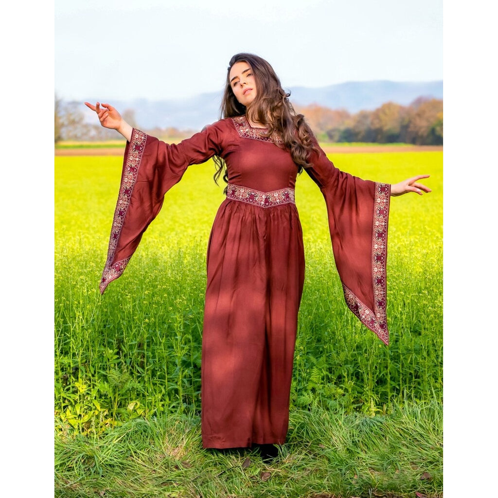 Produktbild Mittelalter Kleid Katharina rot