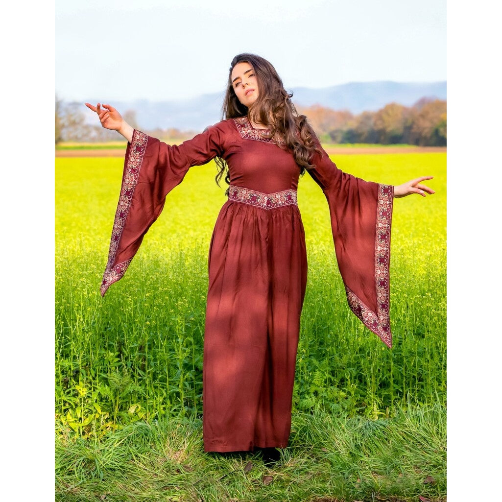 Produktbild Mittelalter Kleid Katharina rot