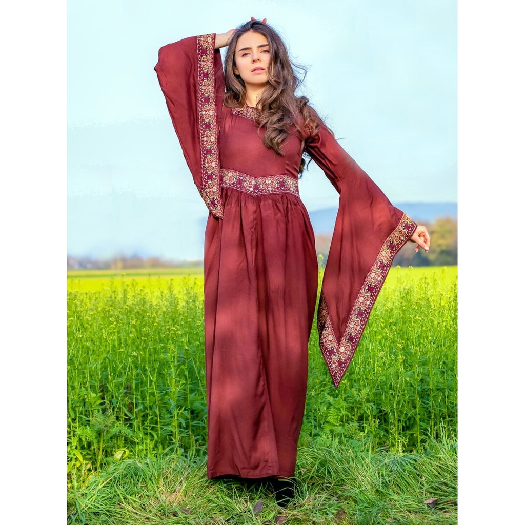 Produktbild Mittelalter Kleid Katharina rot