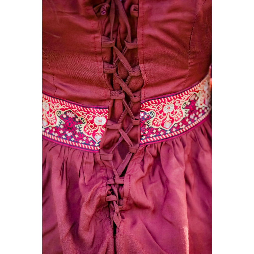Produktbild Mittelalter Kleid Katharina rot