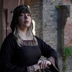 Produktbild Mittelalter Kleid Katharina schwarz