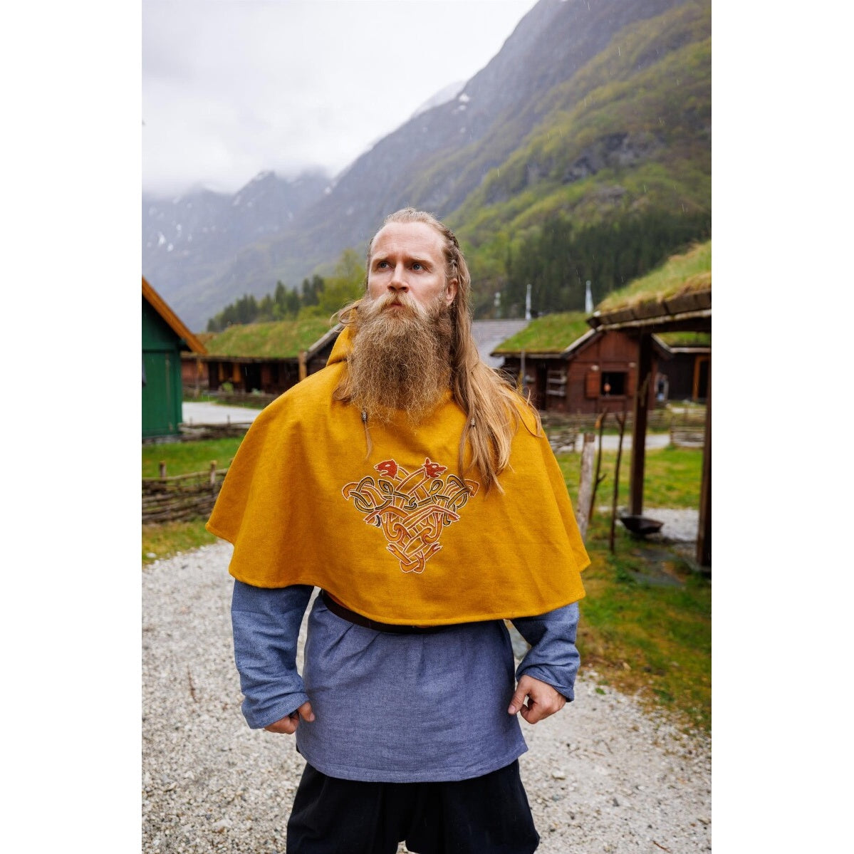 Product image Medieval Hood Bjomolf yellow
