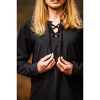 Produktbild Mittelalter Hemd Otto schwarz