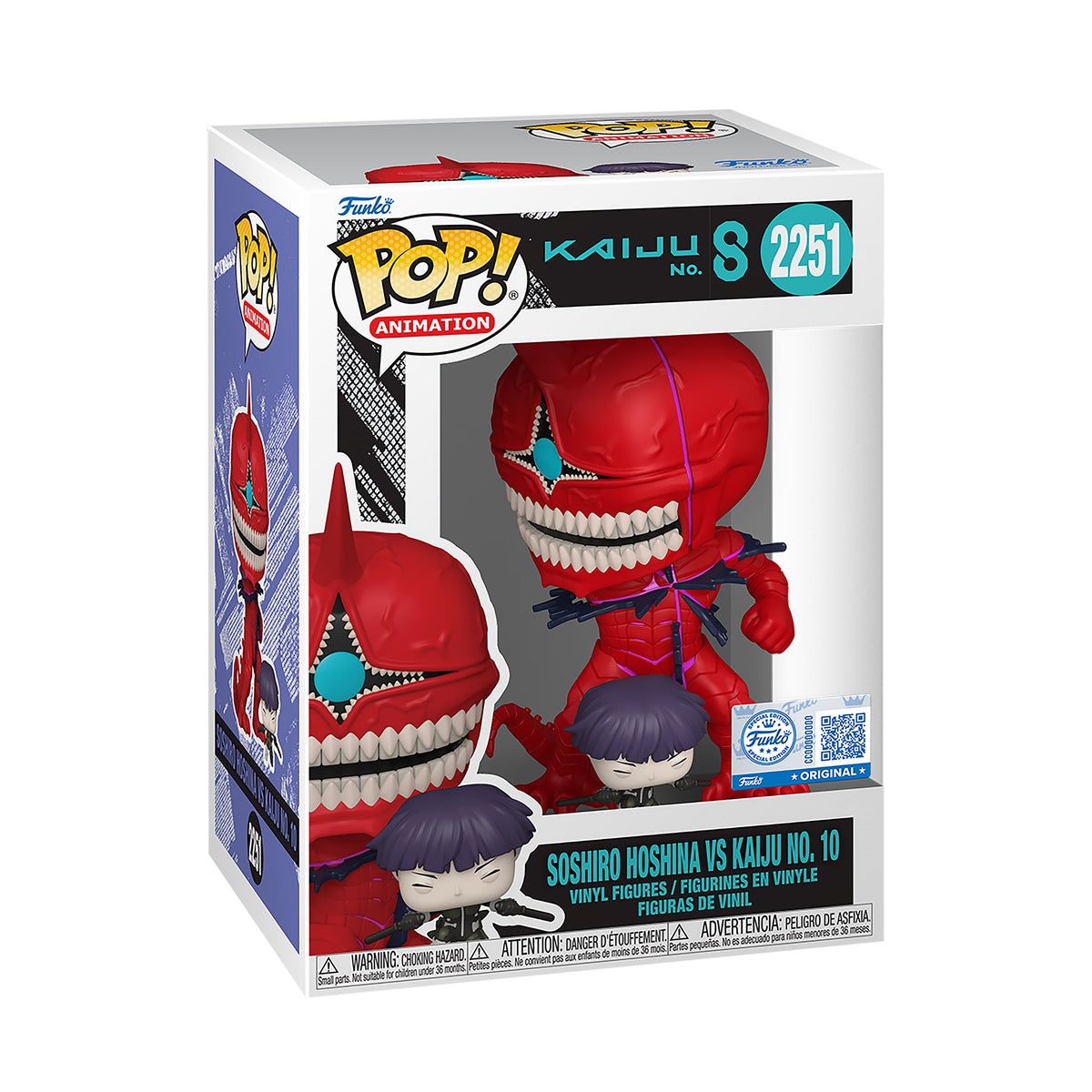 Produktbild Kaiju No. 8 - Soshiro Hoshina & Kaiju No. 10 Funko Pop Figurenset