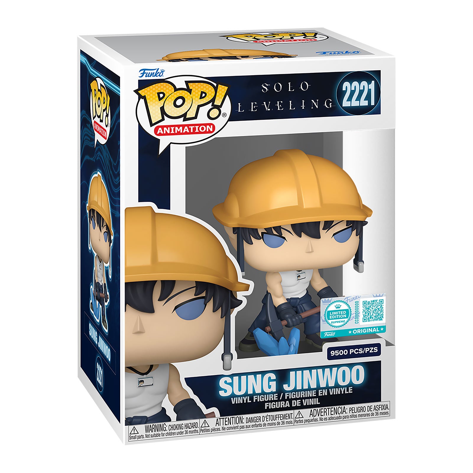 Produktbild Solo Leveling - Jinwoo (Mining) Funko Pop Figur Limited Edition Supreme