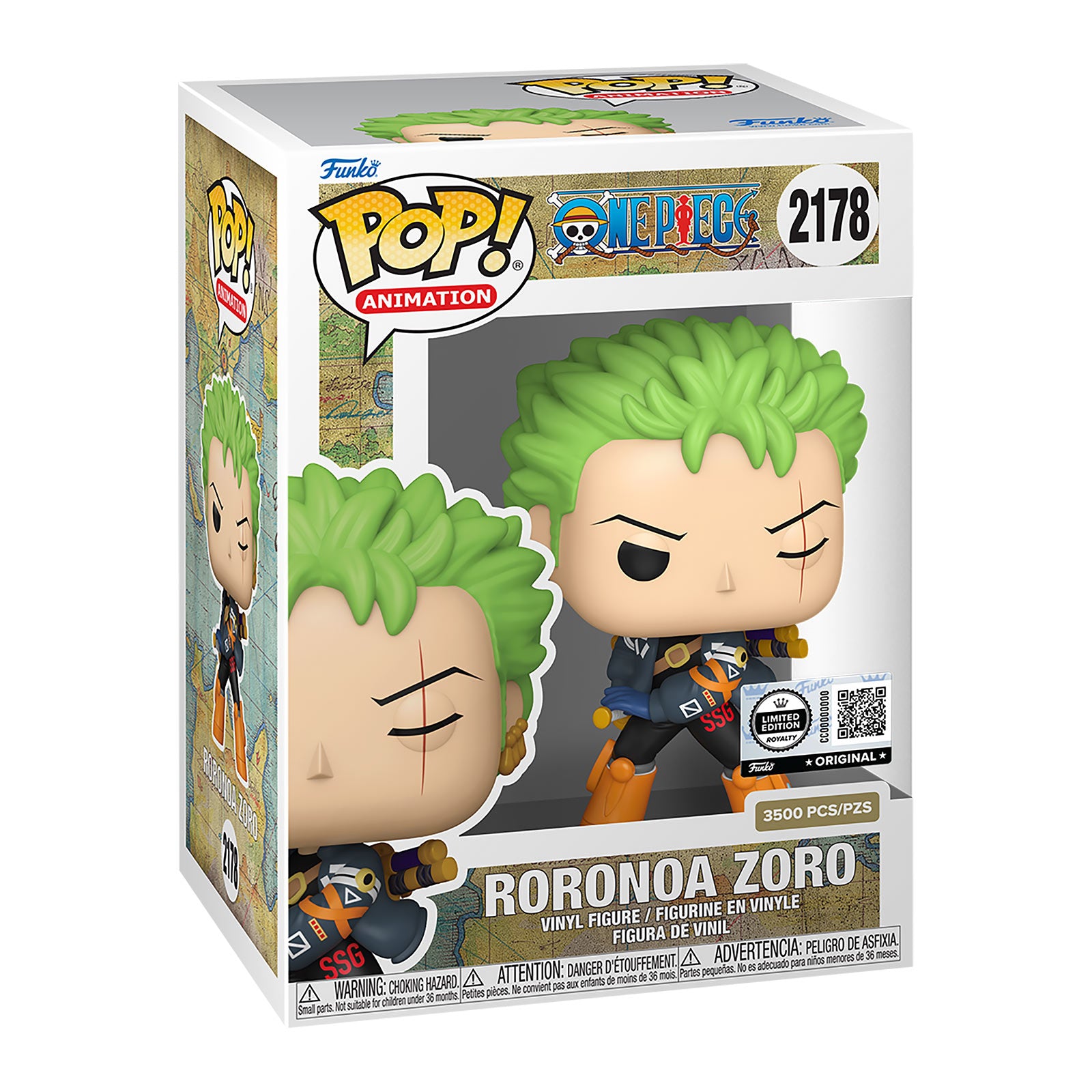 Produktbild One Piece - Zoro (Egghead Arc) Funko Pop Figur Limitierte Edition